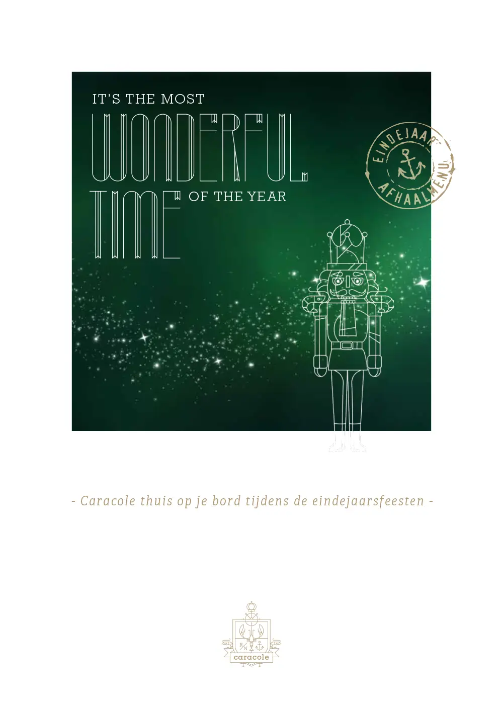 It's the most wonderful time of the year @ visrestaurant Caracole