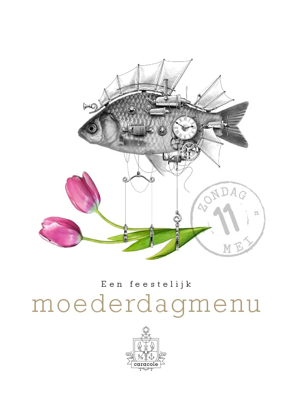 Moedederdag @ visrestaurant Caracole